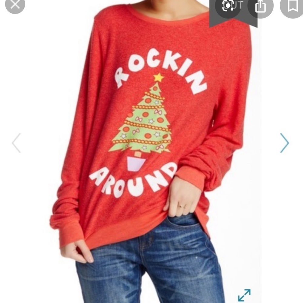 Wildfox• Rockin Around The Christmas Tree Sweater